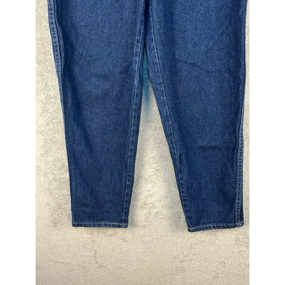 Vintage Levi's Brown Tab Jeans Size 11/26 High Rise Tapered Waist Workwear